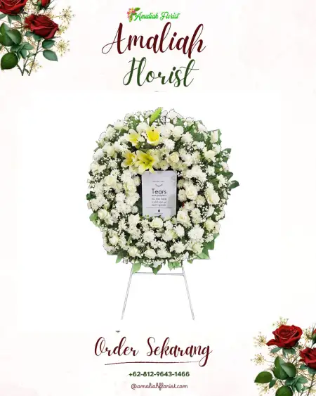 Krans Bunga Duka Sukadana Selatan